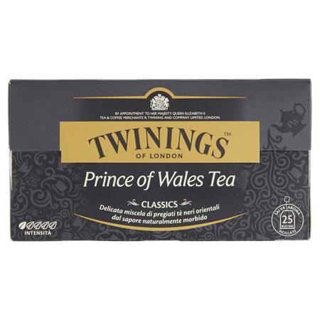 Čierny čaj, 25x2 g, TWININGS, Prince of Wales