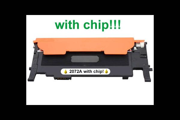 Kompatibilný toner pre HP 117A/W2072A-Plne funkčný čip! Yellow 700 strán